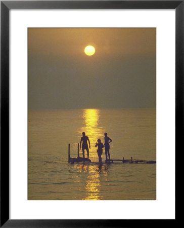 Sunset Over The Calm Waters In Menemsha Bay, Martha's Vineyard by Alfred Eisenstaedt Pricing Limited Edition Print image