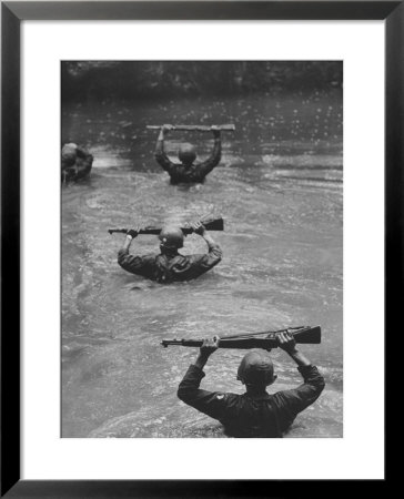 Recondo Training For Troops Of 101St Airborne Division At Fort. Campbell by Ralph Morse Pricing Limited Edition Print image