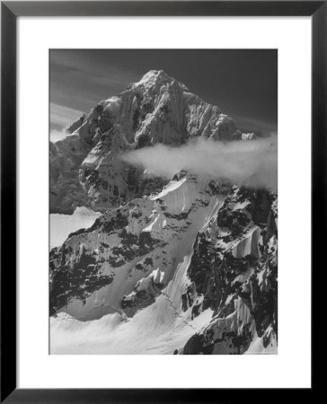 Snow Capped Mountains by Nat Farbman Pricing Limited Edition Print image