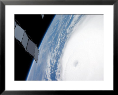 Category 4 Hurricane Ike From International Space Station, 220 Miles Above The Earth by Stocktrek Images Pricing Limited Edition Print image