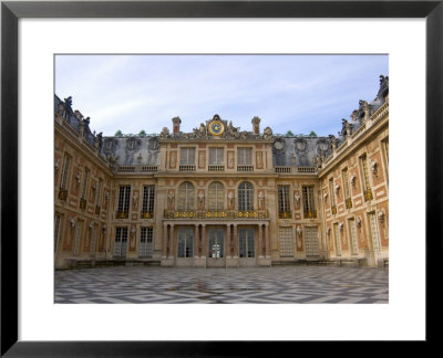 Marble Courtyard, Versailles, France by Lisa S. Engelbrecht Pricing Limited Edition Print image