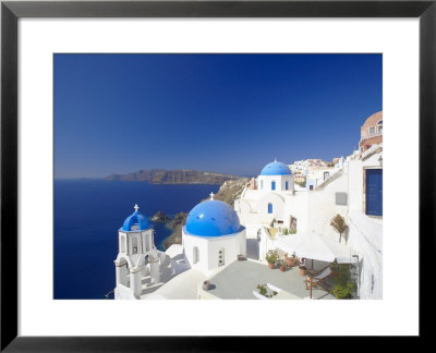 Oia, Santorini, Cyclades, Greek Islands, Greece, Europe by Papadopoulos Sakis Pricing Limited Edition Print image