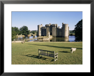 Bodiam Castle, East Sussex, England, United Kingdom by Charles Bowman Pricing Limited Edition Print image