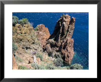 Cap De Dramont, Corniche De L'esterel, Var, Cote D'azur, French Riviera, Provence, France by Bruno Barbier Pricing Limited Edition Print image