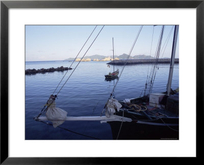 Fishing Port, West Coast, Island Of La Digue, Seychelles, Indian Ocean, Africa by Bruno Barbier Pricing Limited Edition Print image