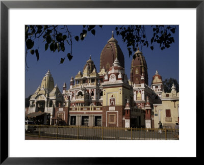 Lakshimi Narayan Temple, Dedicated To The Hindu Goddess Of Wealth, Delhi, India by Robert Harding Pricing Limited Edition Print image