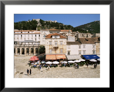 Main Square, Hvar, Hvar Island, Croatia by Ken Gillham Pricing Limited Edition Print image