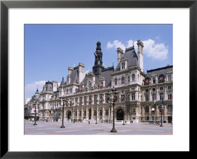 Hotel De Ville, Paris, France by Hans Peter Merten Pricing Limited Edition Print image