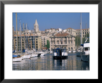 Ferry Crossing Vieux Port, Marseille, Bouches-Du-Rhone, Provence, France by Roy Rainford Pricing Limited Edition Print image