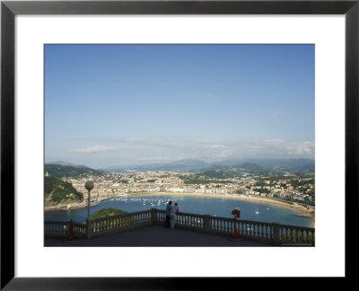 San Sebastian Bay, Basque Country, Euskadi, Spain by Christian Kober Pricing Limited Edition Print image