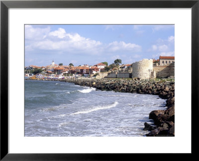 Town And Walls Of Nesebar, Bulgaria by Richard Nebesky Pricing Limited Edition Print image