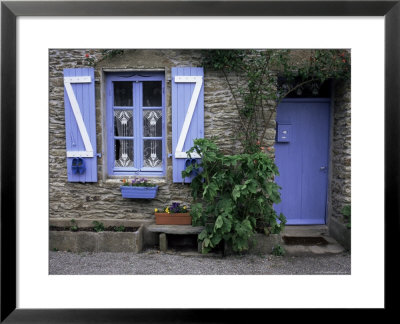 Typical House, Ile De Groix, Brittany, France by Guy Thouvenin Pricing Limited Edition Print image