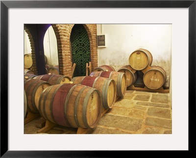 Barrel Aging Cellar, Vinedos Y Bodega Filgueira Winery, Cuchilla Verde by Per Karlsson Pricing Limited Edition Print image