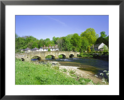 Holme Bridge Near Bakewell, Peak District National Park, Derbyshire, England, Uk by Roy Rainford Pricing Limited Edition Print image