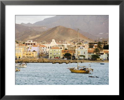 Harbour Of Mindelo, Sao Vicente, Cape Verde Islands, Atlantic Ocean, Africa by Robert Harding Pricing Limited Edition Print image