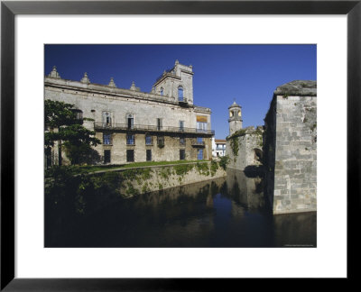 Castillo Real De La Fuerza Moat And Fortification, City Of Havana, Cuba by Gavin Hellier Pricing Limited Edition Print image