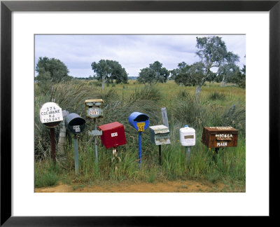 Letterboxes, Western Australia, Australia by Doug Pearson Pricing Limited Edition Print image
