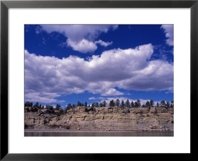 Yellowstone River At Pompeys Pillar National Historic Landmark, Billings, Montana by Connie Ricca Pricing Limited Edition Print image