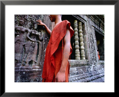 Devastas, Female Deities Of Sublime Beauty At Angkor Wat's South Entrance, Cambodia by Stu Smucker Pricing Limited Edition Print image
