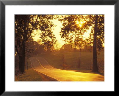 Route 11 Outside Mount Jackson, Virginia, At Sunset by Richard Nowitz Pricing Limited Edition Print image