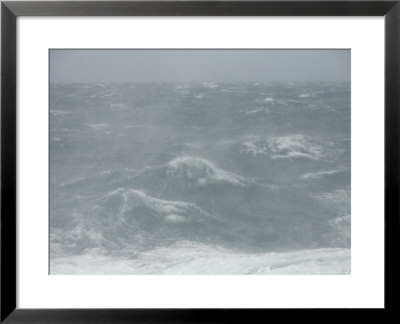 Spindrift Blows Off Waves In Gale Force Winds by Ralph Lee Hopkins Pricing Limited Edition Print image
