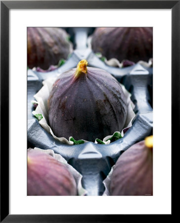 Fresh Figs In Paper Cases In Cardboard Packaging by Herbert Lehmann Pricing Limited Edition Print image