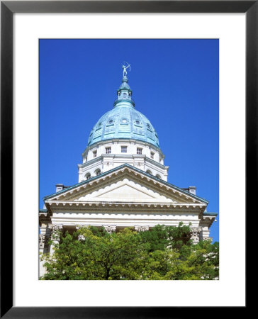 State Capital Building, Topeka, Kansas by Mark Gibson Pricing Limited Edition Print image