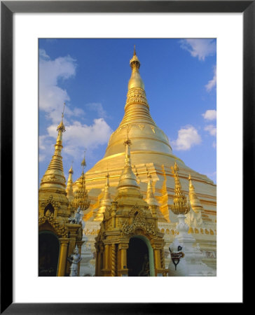 The Great Golden Stupa, Shwedagon Paya (Shwe Dagon Pagoda), Yangon (Rangoon), Myanmar (Burma) by Gavin Hellier Pricing Limited Edition Print image
