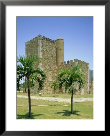 Tower Of Homage, Fortress, Santo Domingo, Dominican Republic, Caribbean, West Indies by G Richardson Pricing Limited Edition Print image