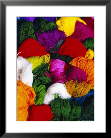 Traditional Indian Wool, Solola, Guatemala, Central America by Upperhall Ltd Pricing Limited Edition Print image