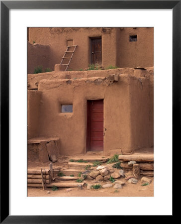 Adobe Detail, Taos Pueblo, Rio Grande Valley, New Mexico, Usa by Art Wolfe Pricing Limited Edition Print image