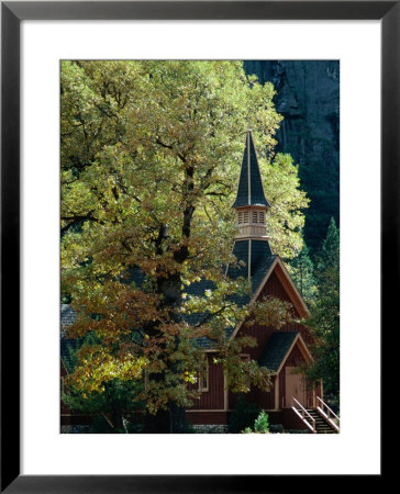 Yosemite Chapel, Yosemite Valley, Usa by John Elk Iii Pricing Limited Edition Print image
