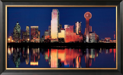 Dallas, Texas by Jerry Driendl Pricing Limited Edition Print image