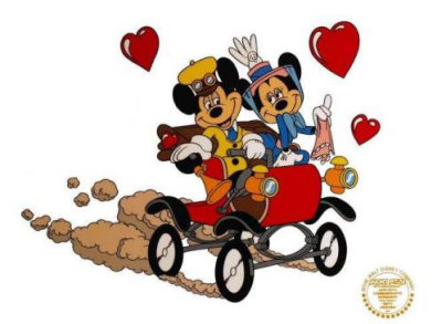 Nifty Nineties - Mickey & Minnie by Walt Disney Pricing Limited Edition Print image