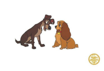 Lady And The Tramp by Walt Disney Pricing Limited Edition Print image