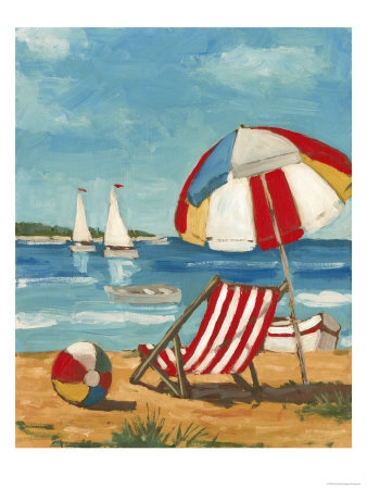 Beach Ball by Cynthia Rodgers Pricing Limited Edition Print image