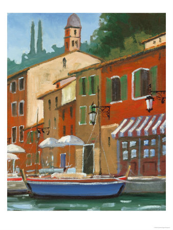 Blue Boat by Cynthia Rodgers Pricing Limited Edition Print image