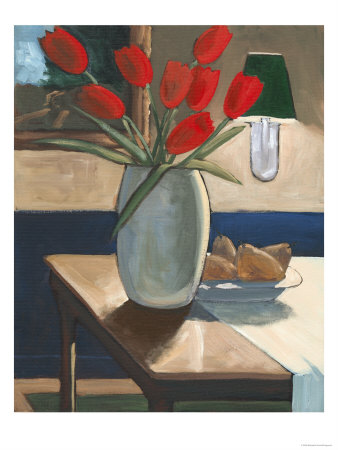 Red Tulips by Elizabeth Garrett Pricing Limited Edition Print image