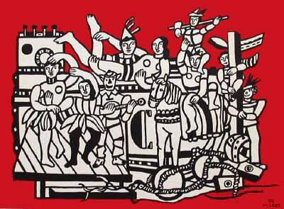 La Grande Parade by Fernand Leger Pricing Limited Edition Print image