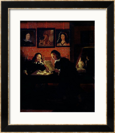Two Men In A Studio by Heimbach Wolfgang Pricing Limited Edition Print image