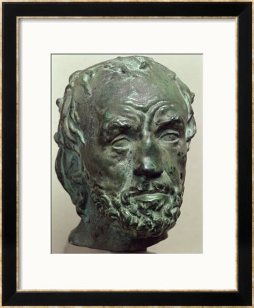 Man With A Broken Nose, 1863-64 by Auguste Rodin Pricing Limited Edition Print image