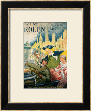 Visitez Rouen, Circa 1910 by P. Bonnet Pricing Limited Edition Print image