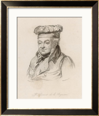 Alexandre Grimod De La Reyniere French Gastronomist by Olivia Celest Blanchard Pricing Limited Edition Print image