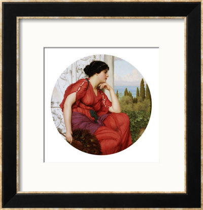 Reverie, 1910 by John William Godward Pricing Limited Edition Print image