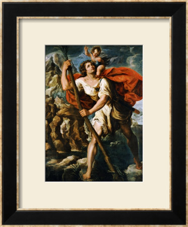 Saint Christopher by Orazio Borgianni Pricing Limited Edition Print image