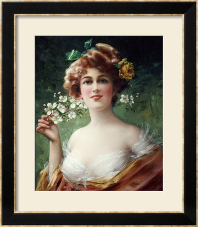 Blossoming Beauty by Emile Vernon Pricing Limited Edition Print image