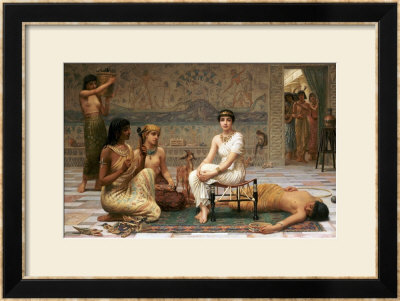 Love's Labour Lost, 1885 by Edwin Long Pricing Limited Edition Print image