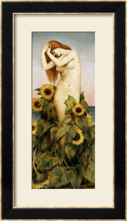 Clytie, 1886-7 by Evelyn De Morgan Pricing Limited Edition Print image