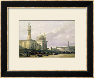 Mosque Of The Sultan Hasan From The Great Square Of Rumeyleh, Cairo, From Egypt And Nubia, Vol.3 by David Roberts Pricing Limited Edition Print image