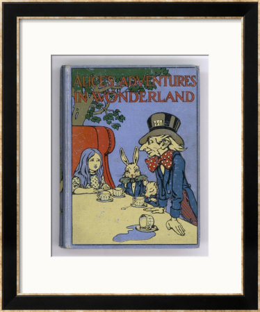 The Mad Hatter's Tea Party Is Featured On The Cover Of The 1916 Edition Published By Cassell by Cayley Robinson Pricing Limited Edition Print image